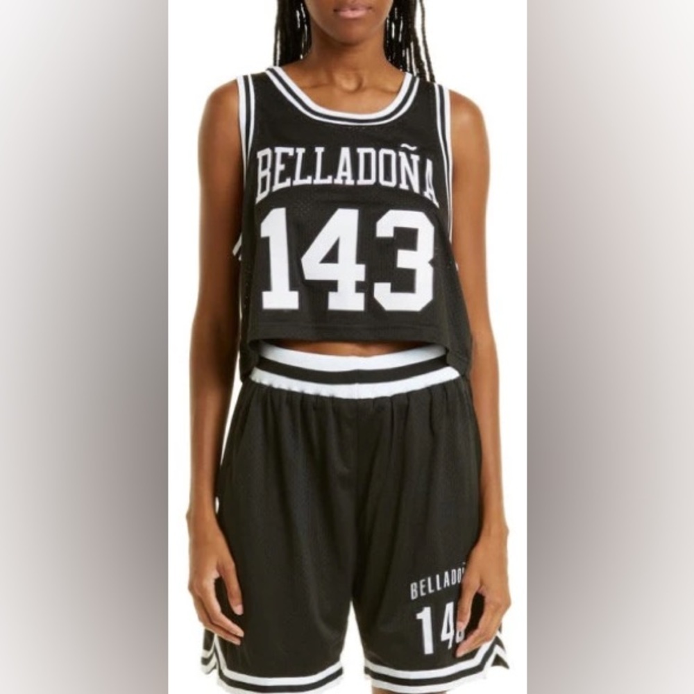 [bella Doña] BabyGirl Crop Mesh Jersey